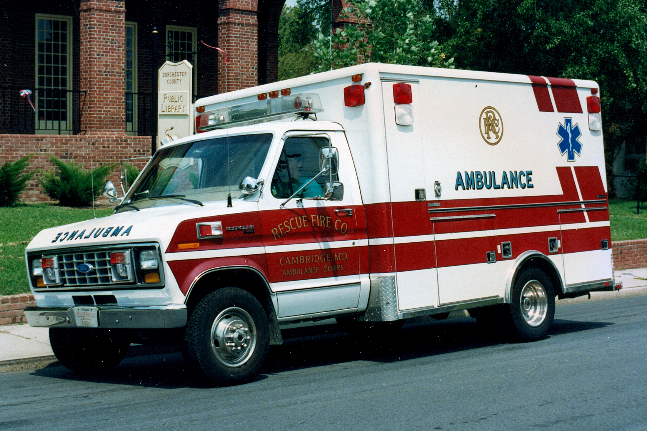 Rescue Fire Company - Dorchester County, Maryland